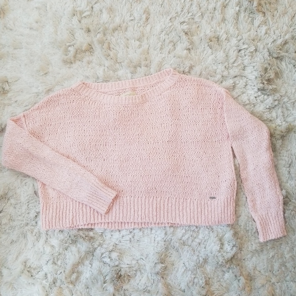 Pink baggy sweater